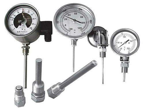 熱套式雙金屬溫度計(jì),表盤式防腐抗震一體式